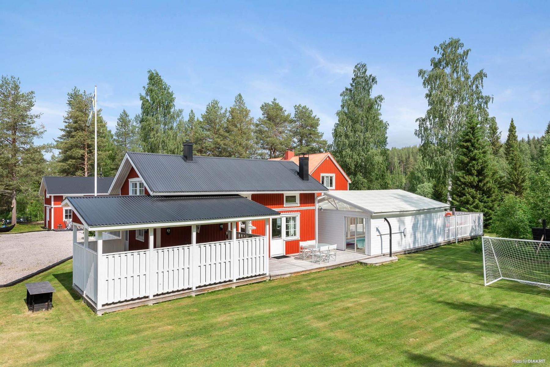 Вилла Arctic Ranch Overkalix Экстерьер фото